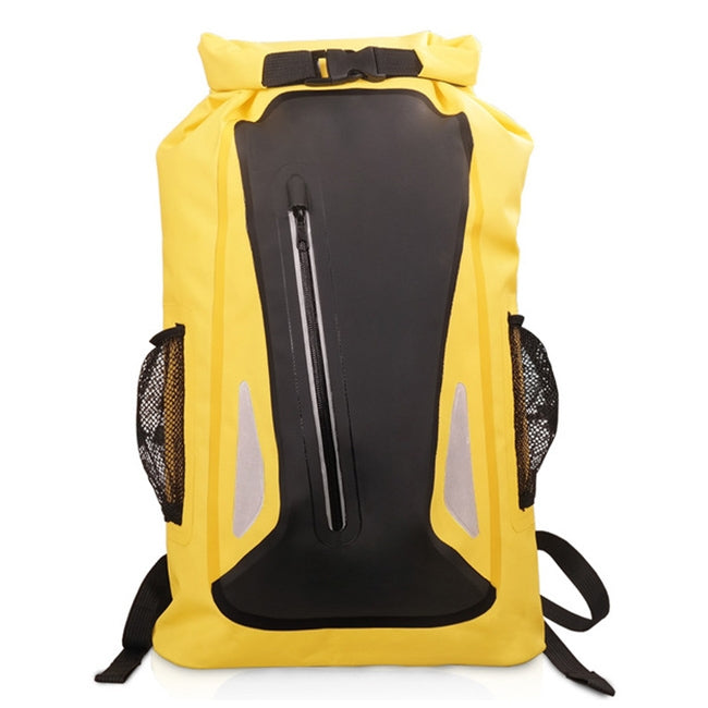 Saco Seco Impermeável para Exterior com Alças Duplas para os Ombros Saco Barril em PVC, Capacidade: 25L