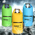 Saco Seco Impermeável para Exterior com Alças Duplas para os Ombros Saco Barril em PVC, Capacidade: 10L, 10L