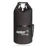 Mochila impermeável exterior com alças duplas, saco seco, saco de barril em PVC, capacidade: 20L, 20L