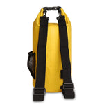 Mochila impermeável exterior com alças duplas, saco seco, saco de barril em PVC, capacidade: 20L, 20L