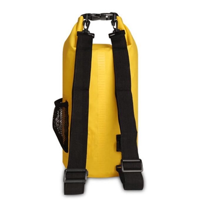 Mochila impermeável exterior com alças duplas, saco seco, saco de barril em PVC, capacidade: 20L, 20L