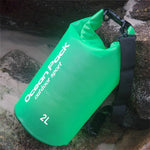 Saco seco impermeável exterior, saco de barril em PVC, capacidade: 2L, 2L