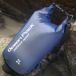 Saco seco impermeável exterior, saco de barril em PVC, capacidade: 2L, 2L
