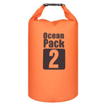 Saco Impermeável para Exterior Saco Seco de PVC, Capacidade: 2L, Capacidade: 2L (Azul Escuro), Capacidade: 2L (Laranja), Capacidade: 2L (Verde), Capacidade: 2L (Amarelo)