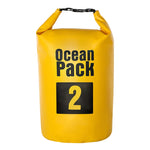 Saco Impermeável para Exterior Saco Seco de PVC, Capacidade: 2L, Capacidade: 2L (Azul Escuro), Capacidade: 2L (Laranja), Capacidade: 2L (Verde), Capacidade: 2L (Amarelo)