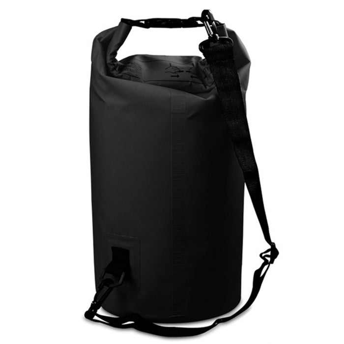 Outdoor Waterproof Single Shoulder Bag Dry Sack PVC Barrel Bag, Capacity: 3L, Capacity: 3L (Black), Capacity: 3L (Dark Blue), Capacity: 3L (Orange), Capacity: 3L (Pink), Capacity: 3L (Green), Capacity: 3L (Sky Blue), Capacity: 3L (Yellow)