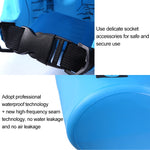 Outdoor Waterproof Single Shoulder Bag Dry Sack PVC Barrel Bag, Capacity: 3L, Capacity: 3L (Black), Capacity: 3L (Dark Blue), Capacity: 3L (Orange), Capacity: 3L (Pink), Capacity: 3L (Green), Capacity: 3L (Sky Blue), Capacity: 3L (Yellow)