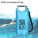 Outdoor Waterproof Single Shoulder Bag Dry Sack PVC Barrel Bag, Capacity: 3L, Capacity: 3L (Black), Capacity: 3L (Dark Blue), Capacity: 3L (Orange), Capacity: 3L (Pink), Capacity: 3L (Green), Capacity: 3L (Sky Blue), Capacity: 3L (Yellow)