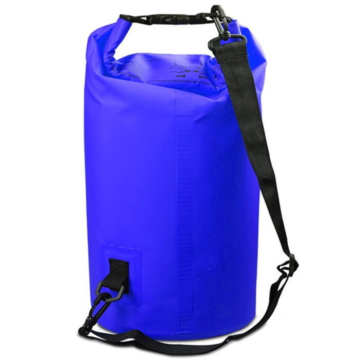 Outdoor Waterproof Single Shoulder Bag Dry Sack PVC Barrel Bag, Capacity: 3L, Capacity: 3L (Black), Capacity: 3L (Dark Blue), Capacity: 3L (Orange), Capacity: 3L (Pink), Capacity: 3L (Green), Capacity: 3L (Sky Blue), Capacity: 3L (Yellow)