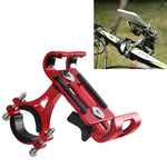 Suporte Universal para Telemóvel de Motociclo e Bicicleta em Liga de Alumínio Fixação Não Rotativa