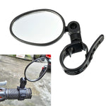Espelho Retrovisor de Silicone para Bicicleta de Montanha com Liberação Rápida e Rotação de 360 Graus, Espelho Retrovisor