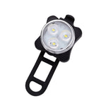 Conjunto de Farol e Luz Traseira para Bicicleta com Contas LED COB 160LM Luz Branca, Carregamento USB, Quatro Velocidades, à Prova de Água