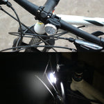 Conjunto de Farol e Luz Traseira para Bicicleta com Contas LED COB 160LM Luz Branca, Carregamento USB, Quatro Velocidades, à Prova de Água