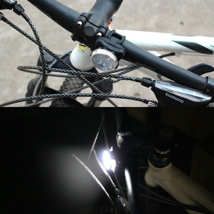 Conjunto de Farol e Luz Traseira para Bicicleta com Contas LED COB 160LM Luz Branca, Carregamento USB, Quatro Velocidades, à Prova de Água