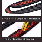 XINDA XD-D9312 Fita de Escalada Classificada para 22kN, Comprimento: 80cm, Comprimento: 80cm