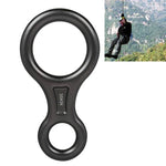 Dispositivo de Descida para Resgate em Escalada Figura 8, Equipamento de Rapel e Segurança (Preto), TP8601P (Preto), TP8601P (Prateado), TP8601P (Vermelho), TP8601P (Azul), TP8601P (Dourado), TP8601P (Laranja), TP8601P (Cinza Escuro)