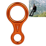 Dispositivo de Descida para Resgate em Escalada Figura 8, Equipamento de Rapel e Segurança (Preto), TP8601P (Preto), TP8601P (Prateado), TP8601P (Vermelho), TP8601P (Azul), TP8601P (Dourado), TP8601P (Laranja), TP8601P (Cinza Escuro)