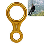 Dispositivo de Descida para Resgate em Escalada Figura 8, Equipamento de Rapel e Segurança (Preto), TP8601P (Preto), TP8601P (Prateado), TP8601P (Vermelho), TP8601P (Azul), TP8601P (Dourado), TP8601P (Laranja), TP8601P (Cinza Escuro)