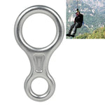 Dispositivo de Descida para Resgate em Escalada Figura 8, Equipamento de Rapel e Segurança (Preto), TP8601P (Preto), TP8601P (Prateado), TP8601P (Vermelho), TP8601P (Azul), TP8601P (Dourado), TP8601P (Laranja), TP8601P (Cinza Escuro)