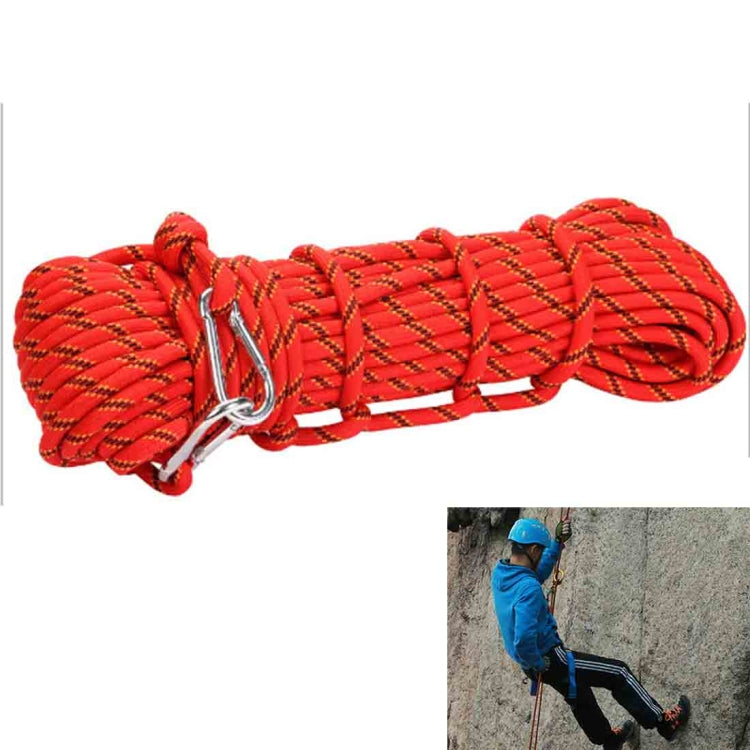 Corda auxiliar para escalada, corda estática de segurança para resgate, comprimento: 10m, diâmetro: 10mm, comprimento: 10m, diâmetro: 10mm