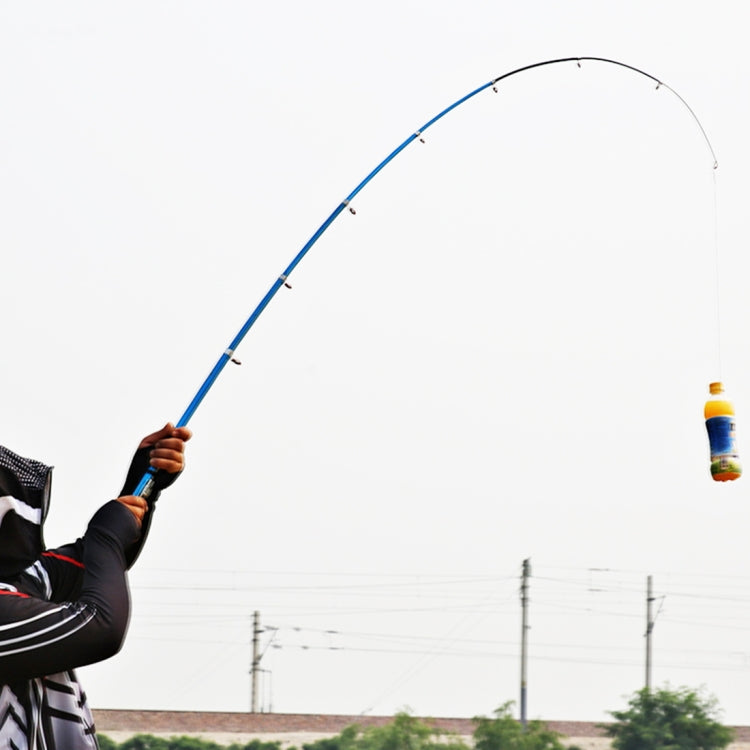 Cana de Pesca Telescópica Portátil para Pesca Marinha de 37cm, Comprimento Estendido: 2,3m, 2,3m