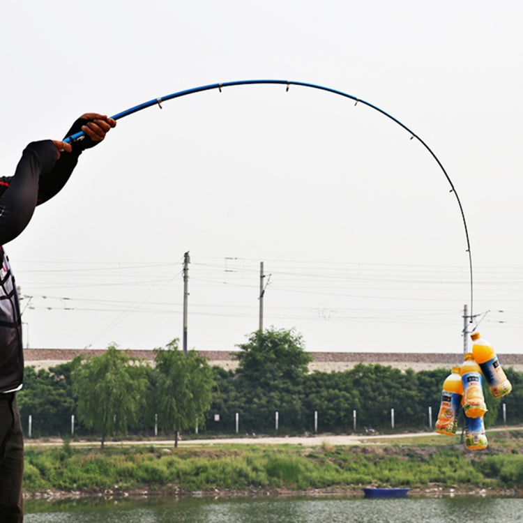 Cana de Pesca Telescópica Portátil para Pesca Marinha de 37cm, Comprimento Estendido: 2,3m, 2,3m