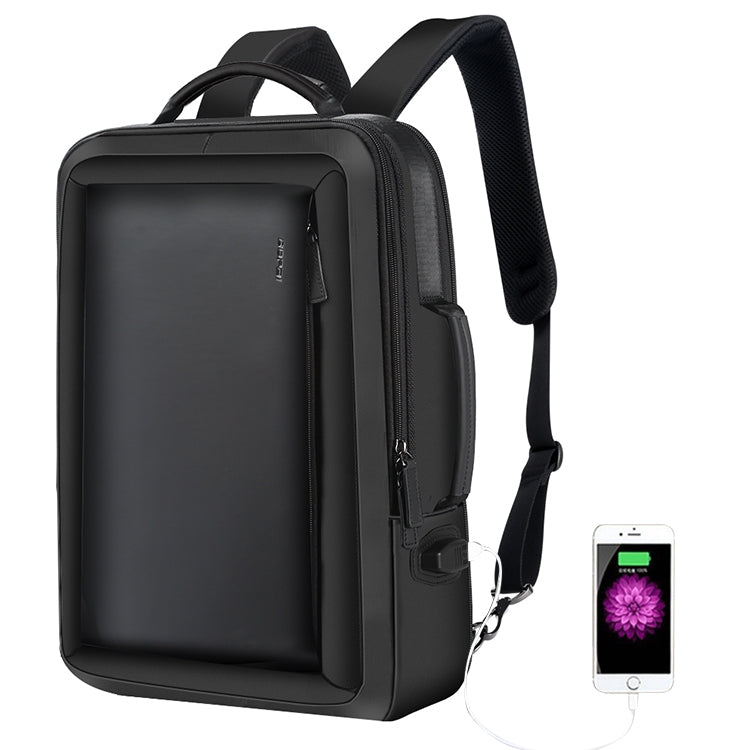 Bopai 751-006551 Mochila Empresarial Casual de Grande Capacidade e Respirável para Portátil com Interface USB Externa, Tamanho: 30 x 12 x 44cm, 751-006551