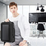 Bopai 751-006551 Mochila Empresarial Casual de Grande Capacidade e Respirável para Portátil com Interface USB Externa, Tamanho: 30 x 12 x 44cm, 751-006551