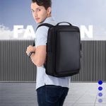Bopai 751-006551 Mochila Empresarial Casual de Grande Capacidade e Respirável para Portátil com Interface USB Externa, Tamanho: 30 x 12 x 44cm, 751-006551