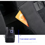 Bopai 751-006551 Mochila Empresarial Casual de Grande Capacidade e Respirável para Portátil com Interface USB Externa, Tamanho: 30 x 12 x 44cm, 751-006551