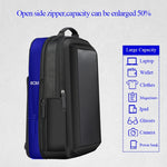 Bopai 751-006551 Mochila Empresarial Casual de Grande Capacidade e Respirável para Portátil com Interface USB Externa, Tamanho: 30 x 12 x 44cm, 751-006551