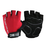 BaseCamp BC-204 Luvas de Ciclismo Meio Dedo em Lycra, Tamanho: M, Tamanho: M