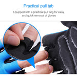 BaseCamp BC-204 Luvas de Ciclismo Meio Dedo em Lycra, Tamanho: L, Tamanho: L