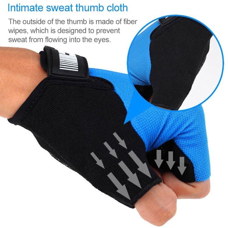 BaseCamp BC-204 Luvas de Ciclismo Meio Dedo em Lycra, Tamanho: L, Tamanho: L