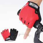 BaseCamp BC-204 Luvas de Ciclismo Meio Dedo em Lycra, Tamanho: L, Tamanho: L