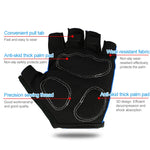 BaseCamp BC-204 Luvas de Ciclismo Meio Dedo em Lycra, Tamanho: XL, Tamanho: XL
