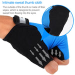 BaseCamp BC-204 Luvas de Ciclismo Meio Dedo em Lycra, Tamanho: XL, Tamanho: XL