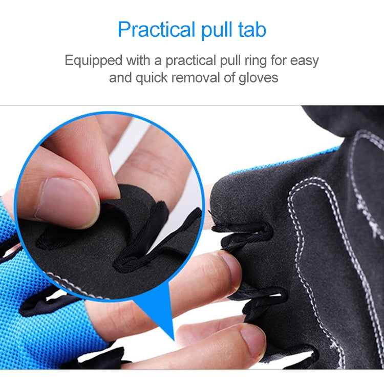 BaseCamp BC-204 Luvas de Ciclismo Meio Dedo em Lycra, Tamanho: XL, Tamanho: XL