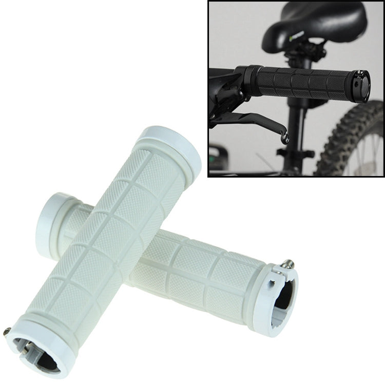 BaseCamp BC-607 Par de Punhos de Borracha com Trava para Guiador de Bicicleta MTB, BC-607
