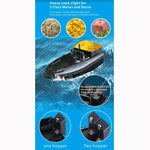Barco de Isco para Pesca com Duplo Armazém Multifuncional e Comando à Distância D13C, D13C
