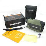 Visionking SCL6X25 Telescópio Monóculo Multifuncional com Medidor de Distância a Laser para Exterior, 4-600m