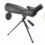 Visionking 20-60x80 Telescópio de Observação à Prova de Água com Zoom Bak4, Monóculo para Observação de Aves/Caça, com Tripé, 20-60x80