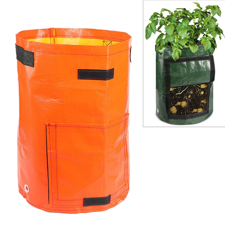7 Gallons Potato Planting PE Bags Vegetable Planting Grow Bags Farm Garden Supplies, Size: 30cm x 35cm, 30cm x 35cm