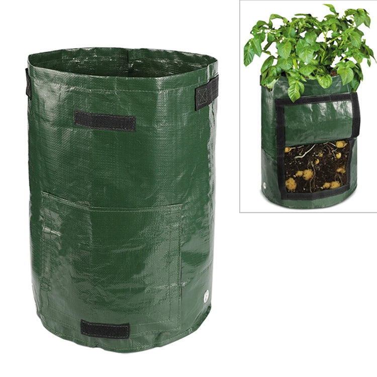 Sacos de PE para plantação de batatas de 10 galões, sacos para cultivo de vegetais, fornecimentos para agricultura e jardim, tamanho: 35cm x 45cm, 35cm x 45cm