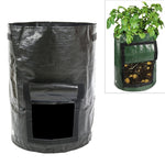 Sacos PE para Plantação de Batatas de 10 Galões, Sacos para Cultivo de Legumes, Suprimentos para Jardim e Quinta, Tamanho: 35cm x 50cm
