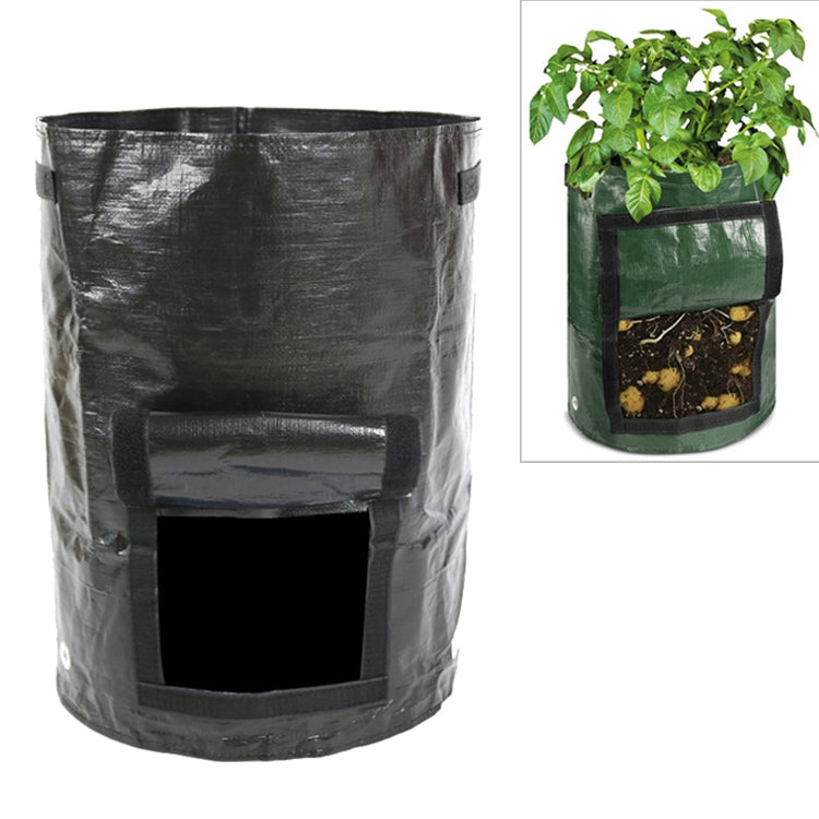 Sacos PE para Plantação de Batatas de 10 Galões, Sacos para Cultivo de Legumes, Suprimentos para Jardim e Quinta, Tamanho: 35cm x 50cm