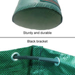 132 Gallons 500L PP Garden Fallen Leaves Bags Green Waste Bags, Size: 80cm x 100cm, 500L