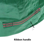 132 Gallons 500L PP Garden Fallen Leaves Bags Green Waste Bags, Size: 80cm x 100cm, 500L