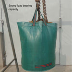 32 Gallons 120L PP Garden Fallen Leaves Bags Green Waste Bags, Size: 45cm x 76cm, 120L