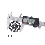 ZTTO 11T 4/5/6 MM desviador de bicicleta com rolamento cerâmico, acessórios para bicicleta